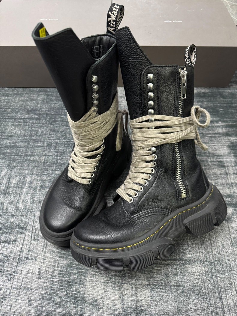 Rick Owens Ботинки dr.martens — фото 1