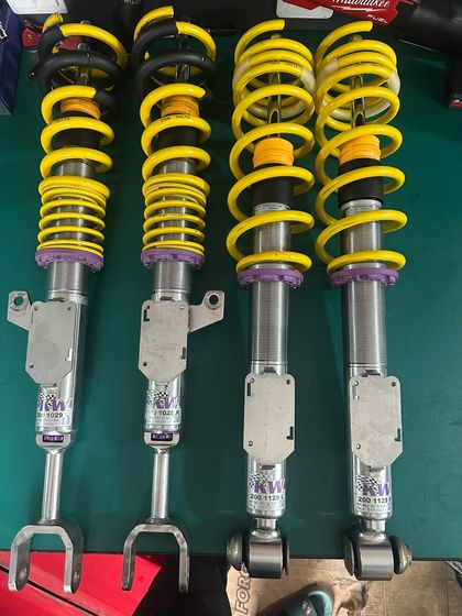 KW BMW 5 серии F10/F18. Задний привод. Германия, KW V3 койловеры. Новая версия с QR-кодом