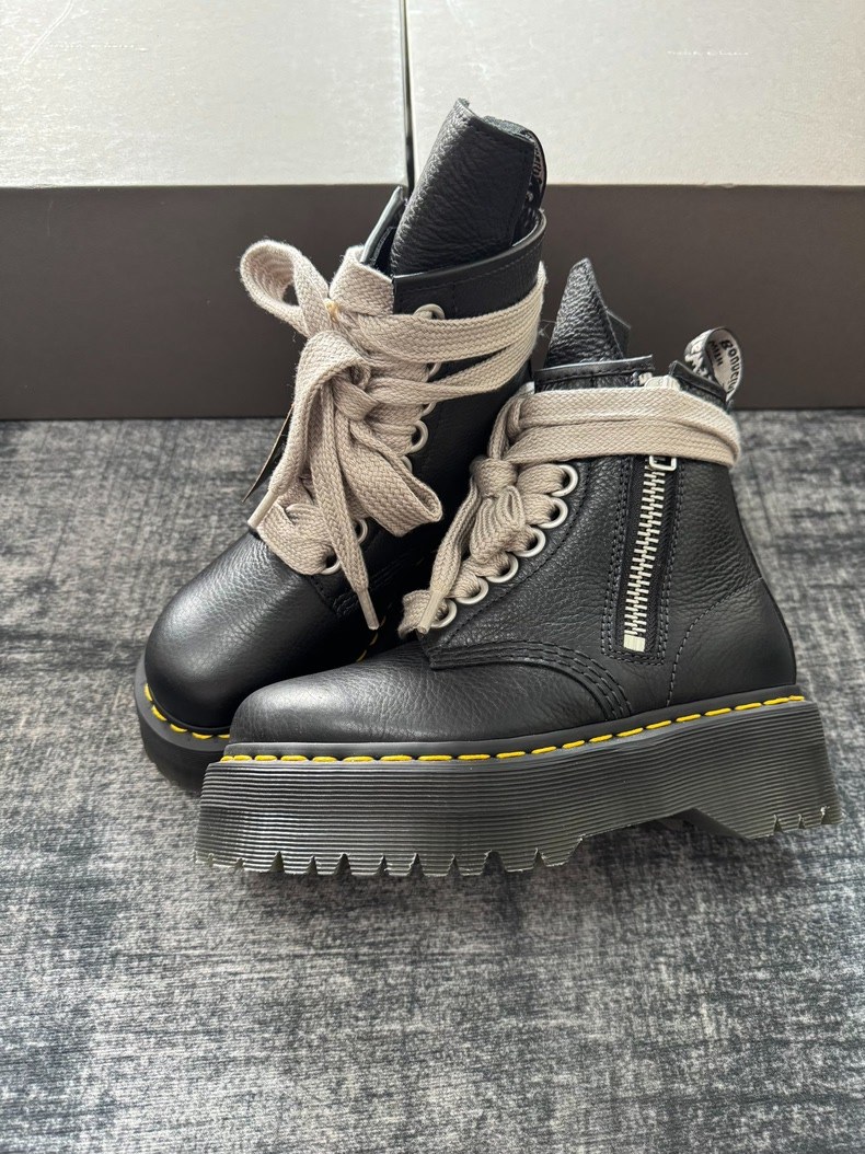 Rick Owens Кеды Dr.Martin — фото 1