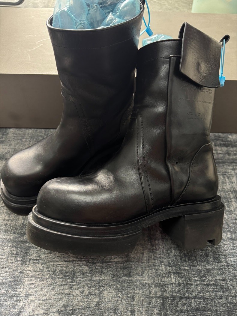 Rick Owens Ботинки Bogun Boots — фото 1