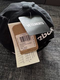 Vetements Шапка Reebok — фото 7