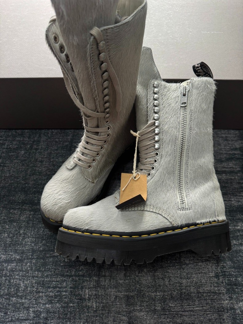 Rick Owens Ботинки Drmartens — фото 1