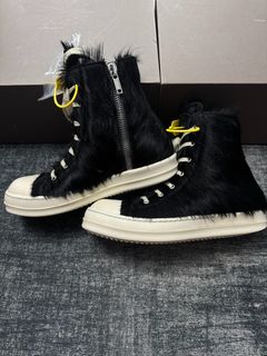 Rick Owens Кеды высокие — фото 4
