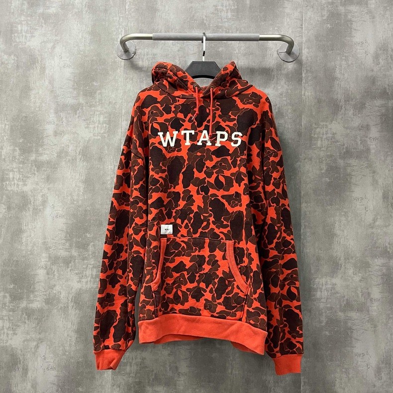 Wtaps Свитшот DESIGN HOODED COLLEGE — фото 1