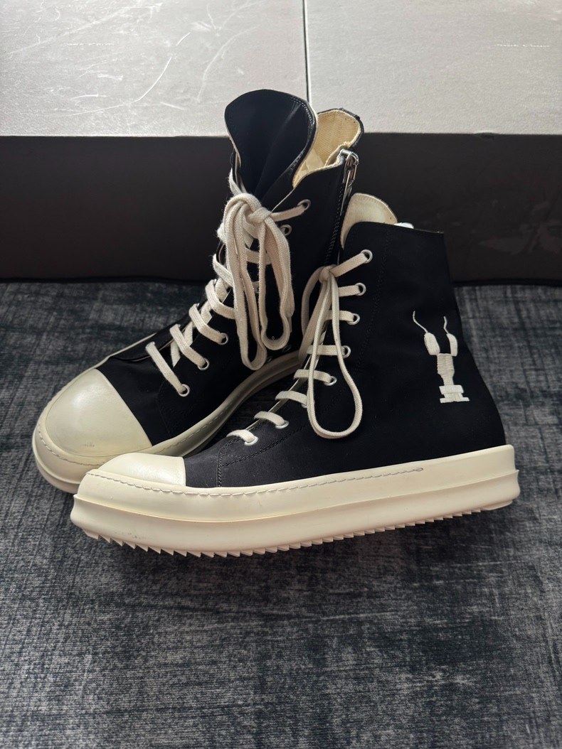 Rick Owens Кеды высокие — фото 1