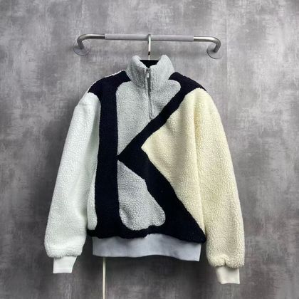 Kith Свитшот Initial K Mock Sherpa Qua