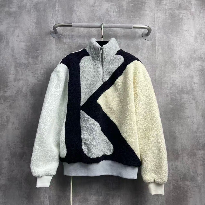 Kith Свитшот Initial K Mock Sherpa Qua — фото 1