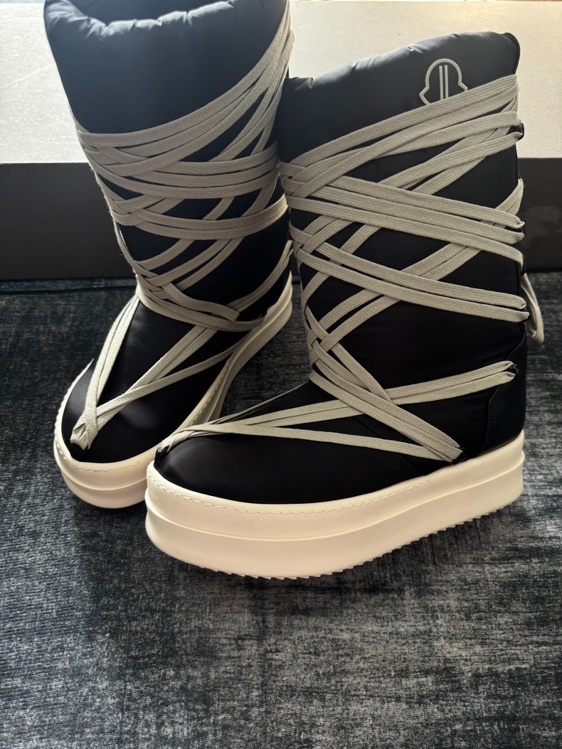 Rick Owens Ботинки Moncler — фото 1