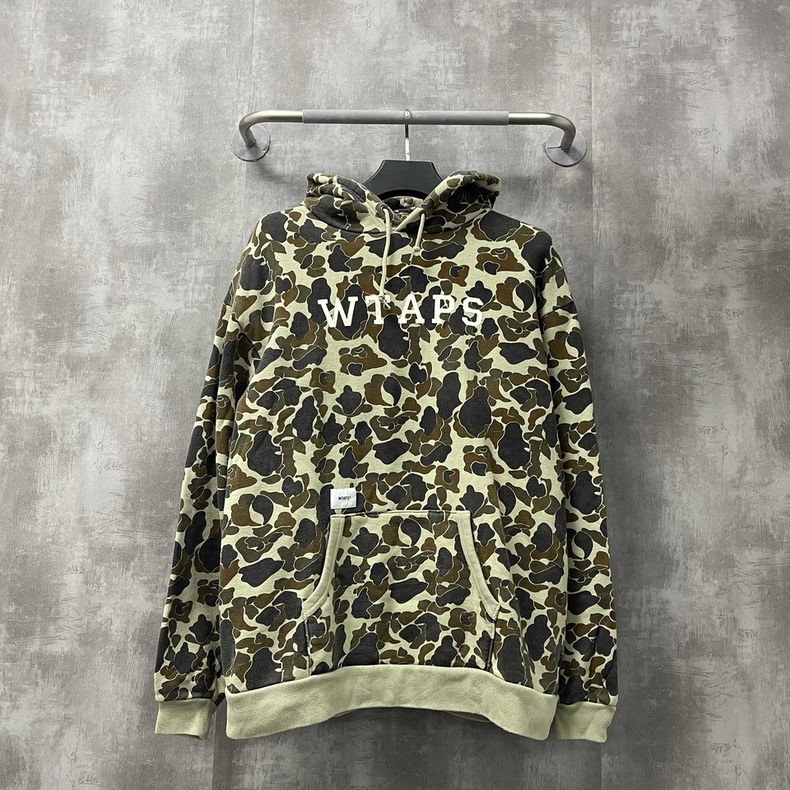 Wtaps Свитшот DESIGN HOODED COLLEGE — фото 1