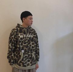 Wtaps Свитшот DESIGN HOODED COLLEGE — фото 4