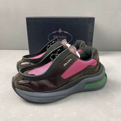 Prada Кеды Brushed Sneaker