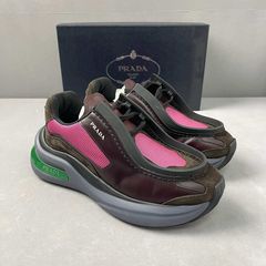 Prada Кеды Brushed Sneaker — фото 3