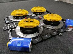 Brembo Оригинальные Brembo F50 четырехпоршневые суппорты снято с авто — фото 8