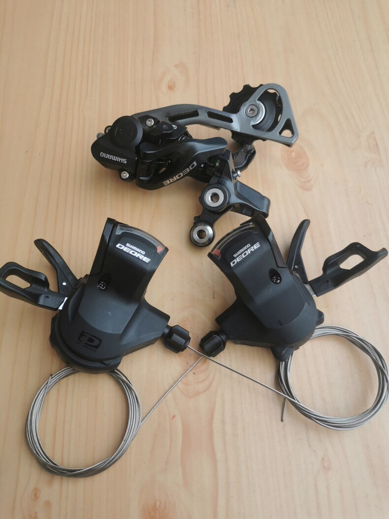 Shimano Переключатель задний DEORE M610 M615 — фото 1