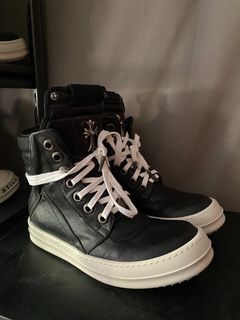 Rick Owens Кеды Chrome Hearts — фото 3