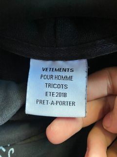 Vetements Худи SS18 UFO Hoodie — фото 6