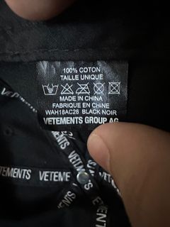 Vetements Шапка — фото 7