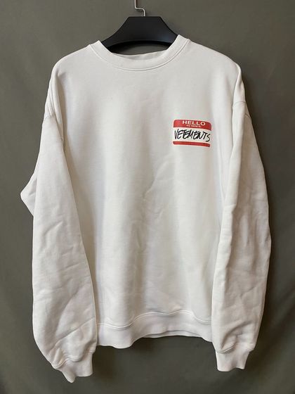 Vetements Худи logo