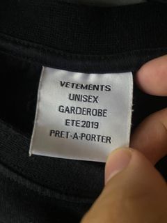 Vetements Футболка Vetements19ss — фото 5