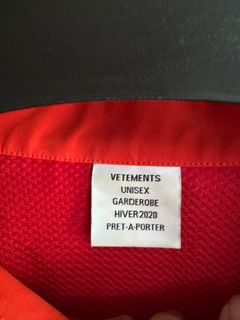 Vetements Рубашка — фото 3