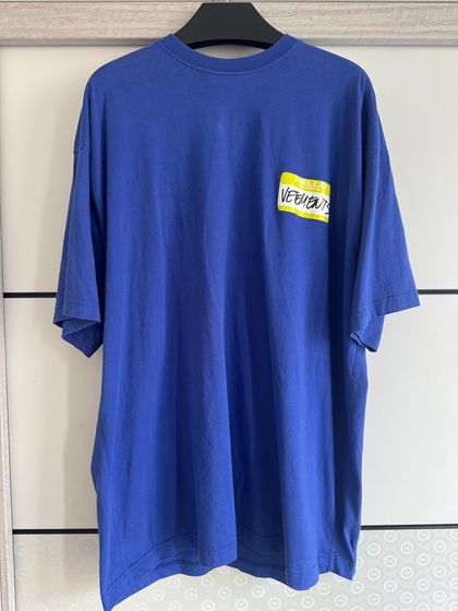 Vetements Футболка logo