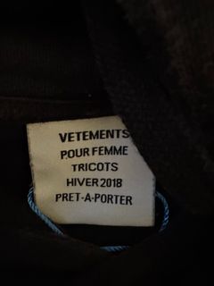 Vetements Худи — фото 4