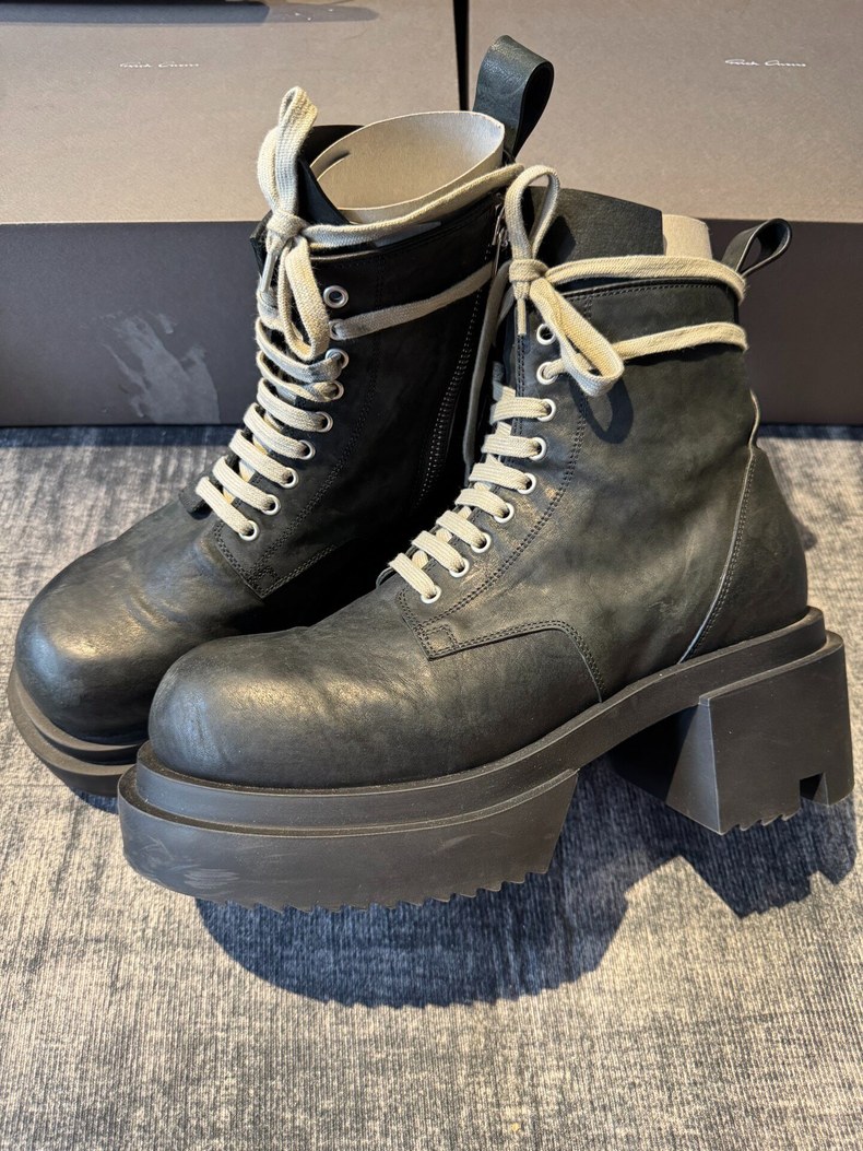 Rick Owens Ботинки army bogun — фото 1